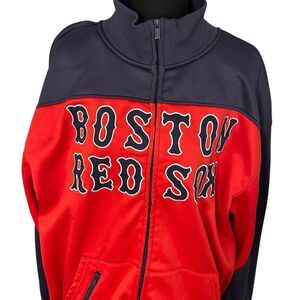 Stitches Boston Red Sox Men’s MLB Full Zip Bullpen Jacket